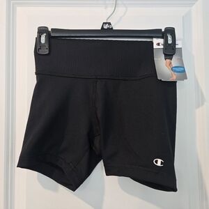 Champion Women's Black Fitted Bike Shorts Size xs